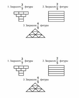 Открытый урок по математике в 5 классе по теме : "Доли. Обыкновенные дроби"