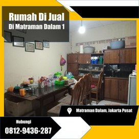 Обложка для материала LOKASI EMAS!! CALL 0812-9436-287, Jual Rumah Jalan Matraman Dalam Jakarta Pusat