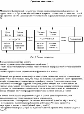 Обложка для материала Сущность менеджмента