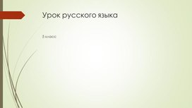 Обобщение и систематизация изученного по теме "Имя существительное" 5 класс