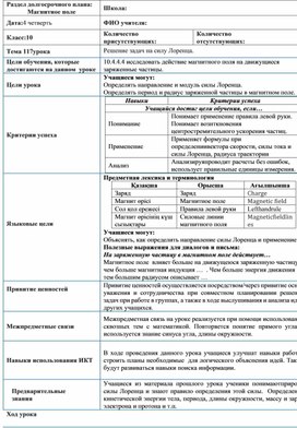 Обложка для материала Решение задач на силу Лоренца