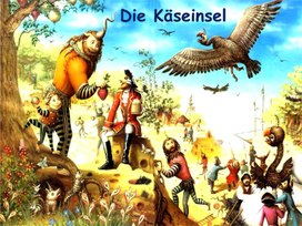 Презентация по немецкому языку "Die Käseinsel" для учащихся 8 класса