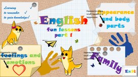 Интерактивный плакат "English fun lessons"