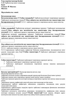 Обложка для материала Физика_9 сынып_Тербелістер кезіндегі энергияның түрленуі