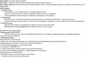 Обложка для материала Конспект урока по окружающему миру 2 класс .