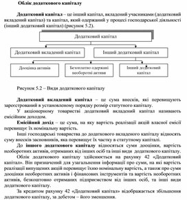 Обложка для материала Облік додаткового капіталу