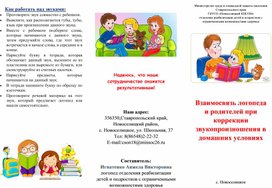 Взаимосвязь логопеда и родителей