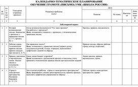 Обложка для материала планирование 2 класс