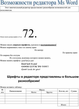 Работа для промежутчной аттестации по информатике в 7 классе