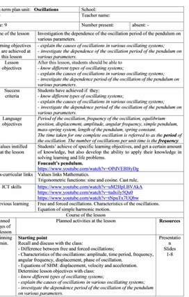 Обложка для материала Lesson plan_Osillations