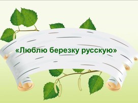 Астер -класс "Люблю березку русскую"  Описание и значение березы также в конце мастер класс изготовление березы из бумаги.