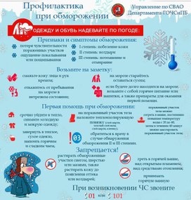 Обложка для материала профилактика обморожения