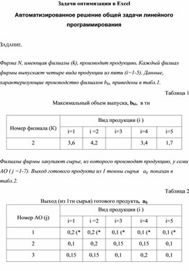 Обложка для материала Автоматизированное решение общей задачи