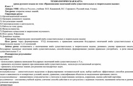 Обложка для материала конспект правописание существительных