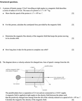 Обложка для материала 9Motion of a charged particle in the magnetic field