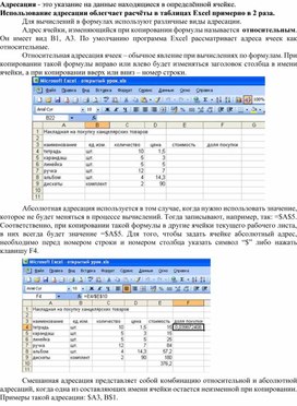 Обложка для материала Адресация -