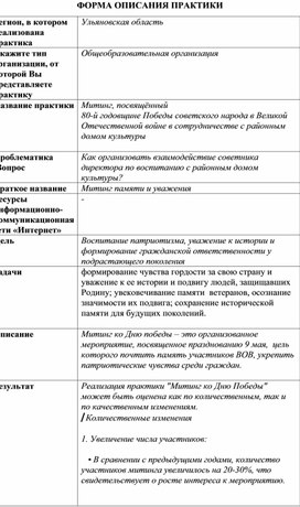 Обложка для материала Митинг ко дню Победы