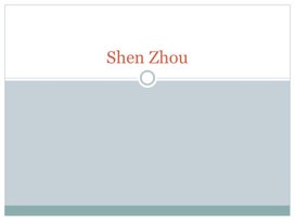 Shen Zhou