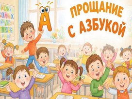 Обложка для материала Презентация к празднику "Прощание с Азбукой"