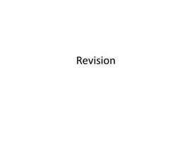 17 Revision
