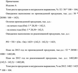Обложка для материала Темп роста продукции в натуральном выражении