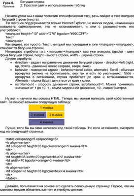 Обложка для материала Урок 6. Практика