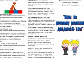 Обложка для материала Игры по речевом развитию для детей 6-7 лет