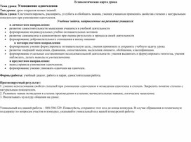 Обложка для материала Технологическая карта по алгебре для 7 кл по теме "Умножение одночленов"