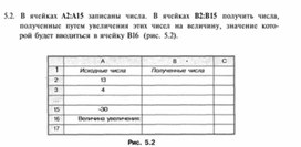 Материал по информатике задание и упражнения по Excel