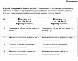 Обложка для материала 2. Дидактический материал. Приложение 4. Вариант 1