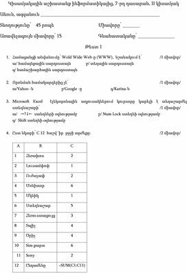 Обложка для материала Ինֆորմատիկա 7-1