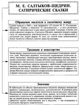 Обложка для материала Материал к урокам по русской литературе