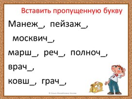 Презентация по русскому языку "Склонение имен существительных"