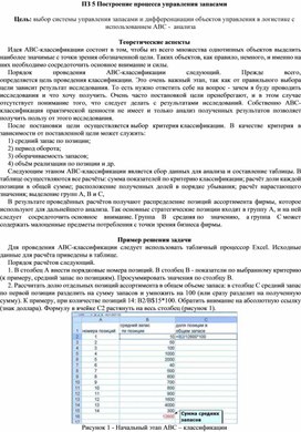 Обложка для материала Практическое занятие Логистика