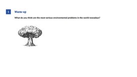 Environmental problems