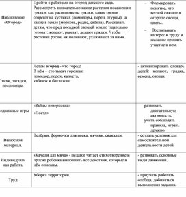 Обложка для материала Наблюдение «Огород»