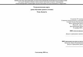 Конспект по обучению грамоте на тему "Письмо. Буква Ь"