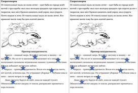 Скороговорка. Работа с зашумленным текстом