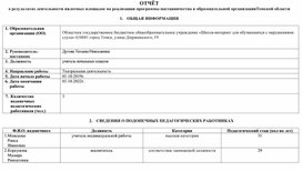 Обложка для материала ОТЧЁТ  о результатах деятельности пилотных площадок по реализации программы наставничества в образовательной организации Томской области