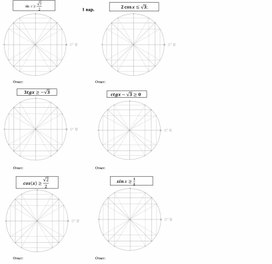 Самостоятельная работа "Тригонометрические неравенства"