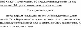 Списать предложения 43