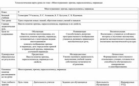 Обложка для материала Технологическая карта урока по теме: «Многогранники: призма, параллелепипед, пирамида»