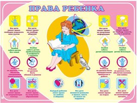 Обложка для материала права ребенка