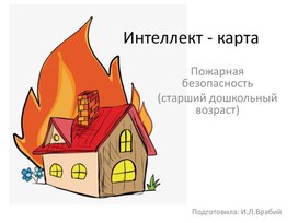 Интеллект-карта по пожарной безопасности для детей старшего дошкольного возраста