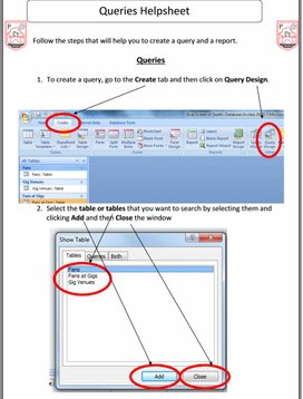 Обложка для материала Queries Helpsheet-EN
