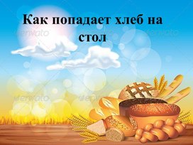 Классный час пресс-конференция "Товаропроизводители Волгоградской области. Слово о хлебе и его изготовителях"