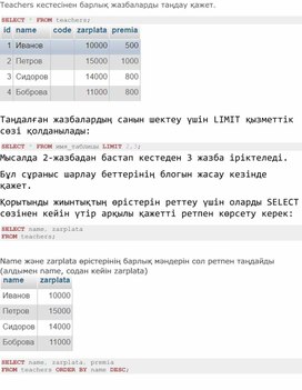 Обложка для материала Приложение 2 БД Институт каз