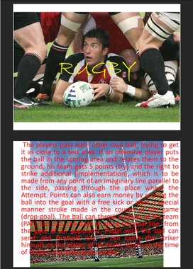 Обложка для материала Статью на тему Sport in Britain