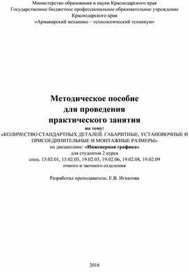 Практическая работа специальности 15.02.05. «Техническая эксплуатация оборудования в торговле и общественном питании»