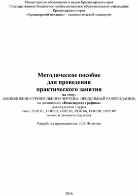 Практическая работа специальности 15.02.05. «Техническая эксплуатация оборудования в торговле и общественном питании»